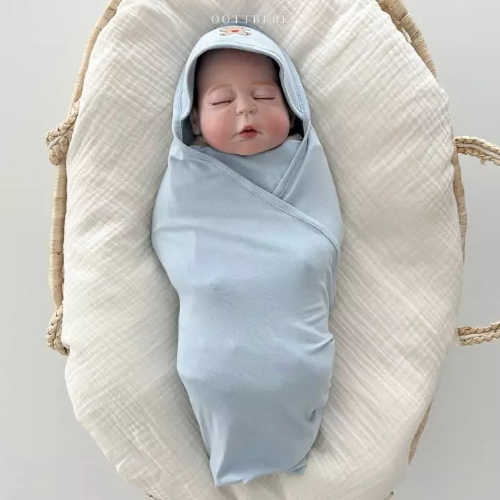 Oott Bebe - Korean Baby Fashion - #babyoutfit - Sweet Modal Blanket - 11