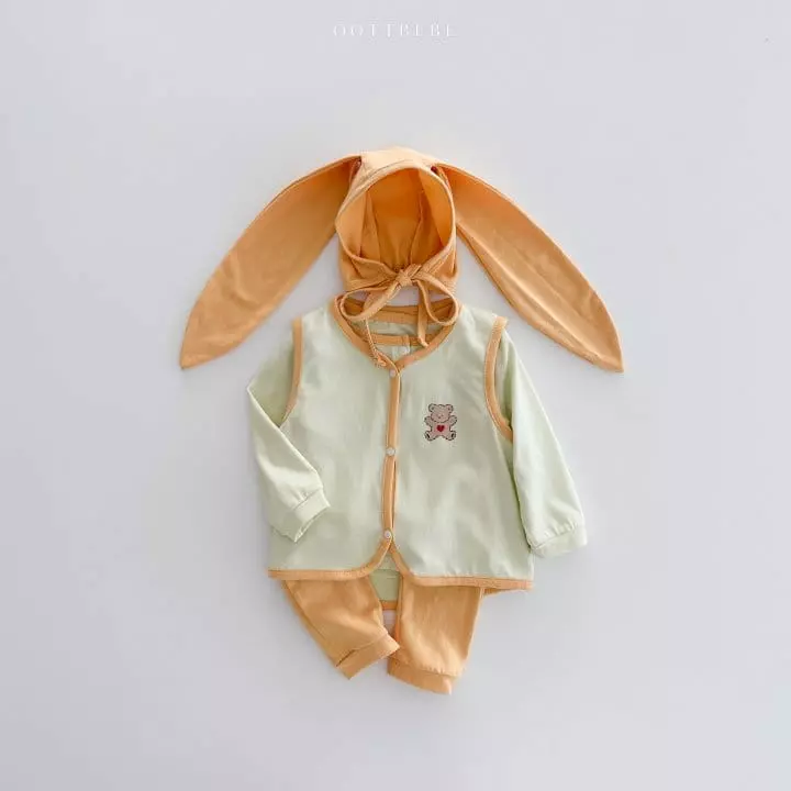 Oott Bebe - Korean Baby Fashion - #onlinebabyboutique - Sweet Modal Bunny Bonnet - 8