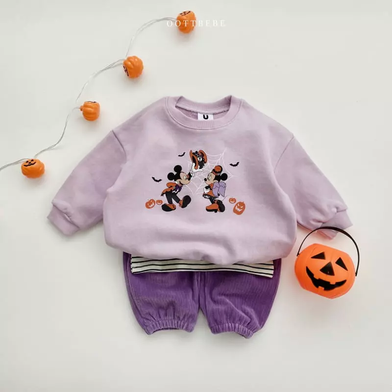 Oott Bebe - Korean Children Fashion - #prettylittlegirls - D Halloween Sweatshirt - 4
