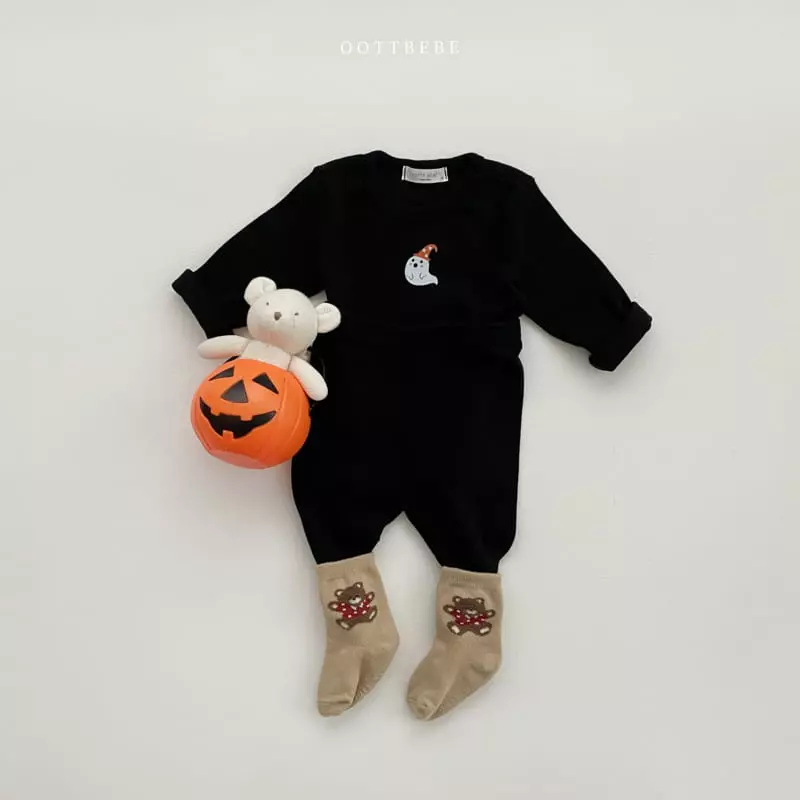 Oott Bebe - Korean Children Fashion - #childrensboutique - Ghoast Eastwear Set - 3