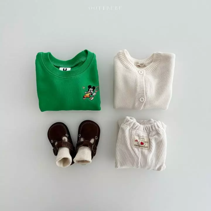 Oott Bebe - Korean Children Fashion - #discoveringself - Tennis M Sweatshirt - 10