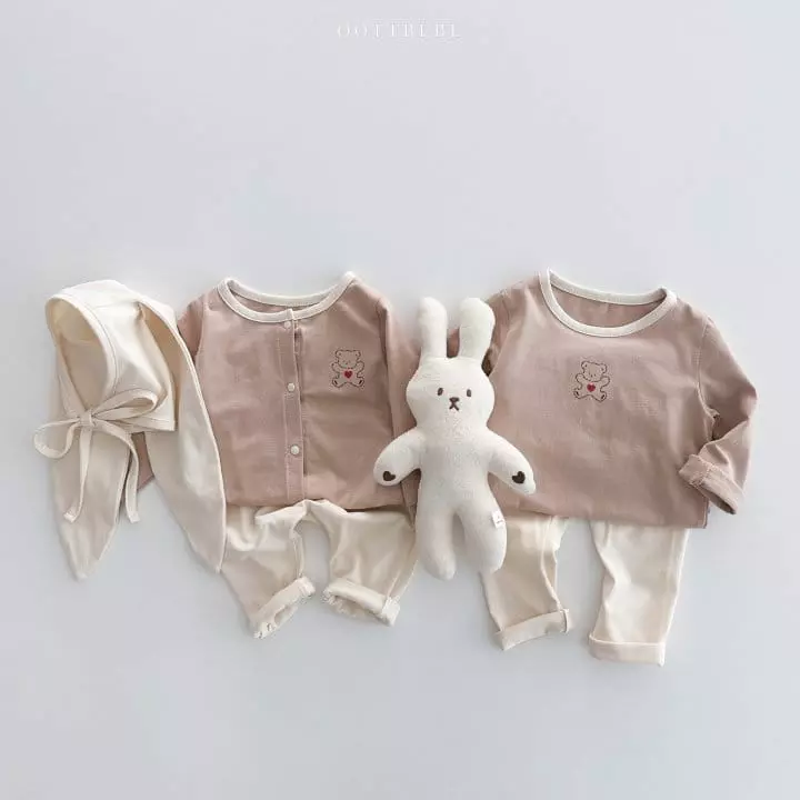 Oott Bebe - Korean Children Fashion - #fashionkids - Sweet Madal Easywear - 7