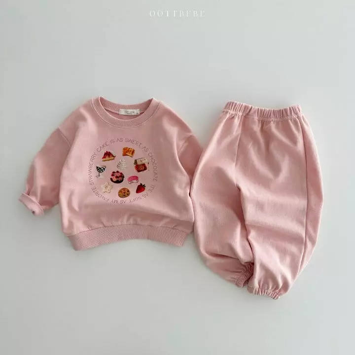 Oott Bebe - Korean Children Fashion - #prettylittlegirls - Favorit Top Bottom Set - 2