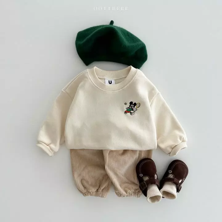 Oott Bebe - Korean Children Fashion - #prettylittlegirls - Tennis M Sweatshirt - 4