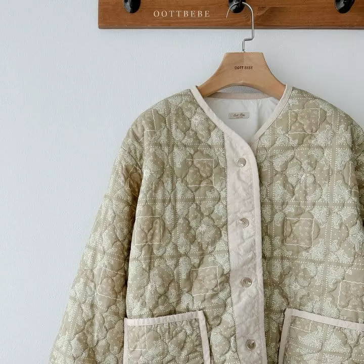 Oott Bebe - Korean Women Fashion - #momslook - Madeca Padding Jacket Mom ~88 - 3