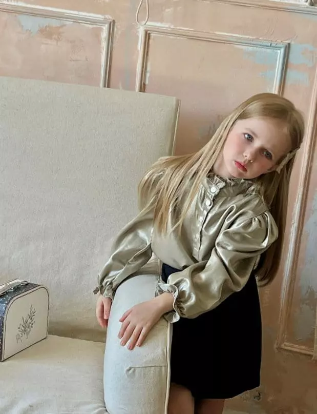 Otaly - Korean Children Fashion - #childofig - Shatin Blouse - 8