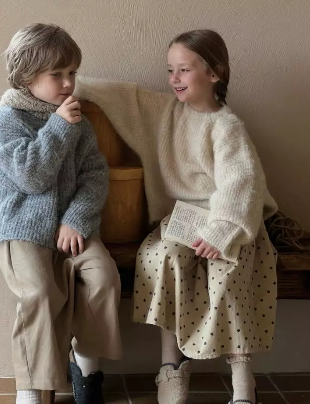 Otaly - Korean Children Fashion - #fashionkids - Soft Knit Tee - 10