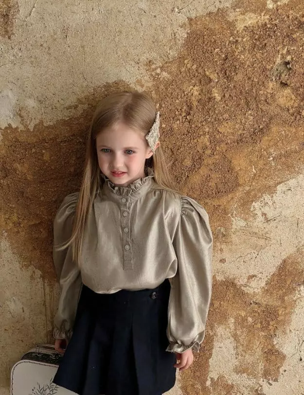 Otaly - Korean Children Fashion - #minifashionista - Shatin Blouse - 6