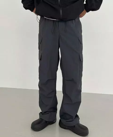 Pair - Korean Women Fashion - #romanticstyle - Multi Pocket Pants - 4