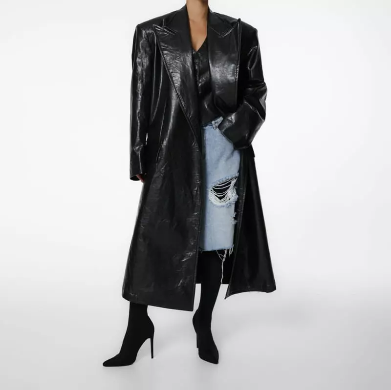 Paper Moon - Korean Women Fashion - #momslook - vegan washed leather button down vest - 9