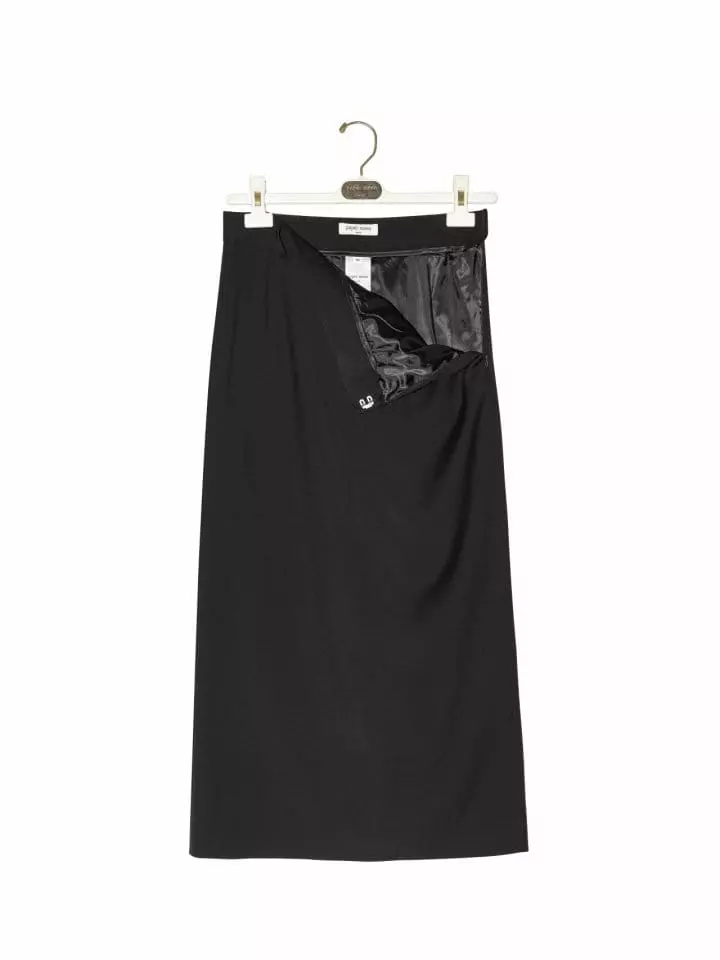 Paper Moon - Korean Women Fashion - #momslook - maxi length straight pencil line skirt - 7