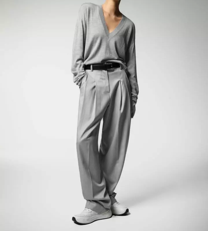 Paper Moon - Korean Women Fashion - #momslook - soft touch pin tuck wide trousers