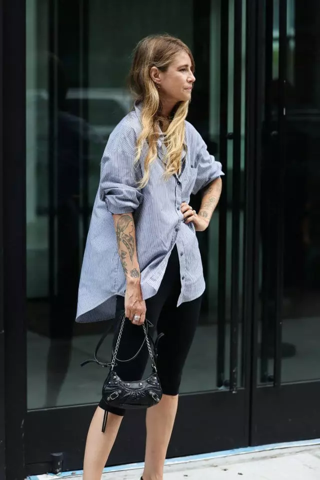 Paper Moon - Korean Women Fashion - #momslook - slit detail half leggings pants - 3