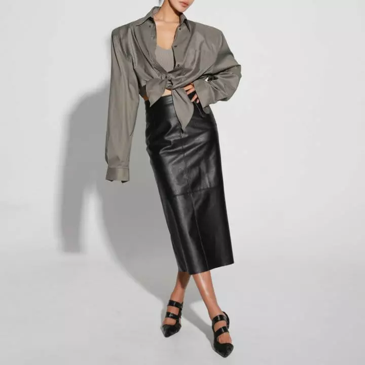 Paper Moon - Korean Women Fashion - #momslook - iced blue wide leg flared denim jeans