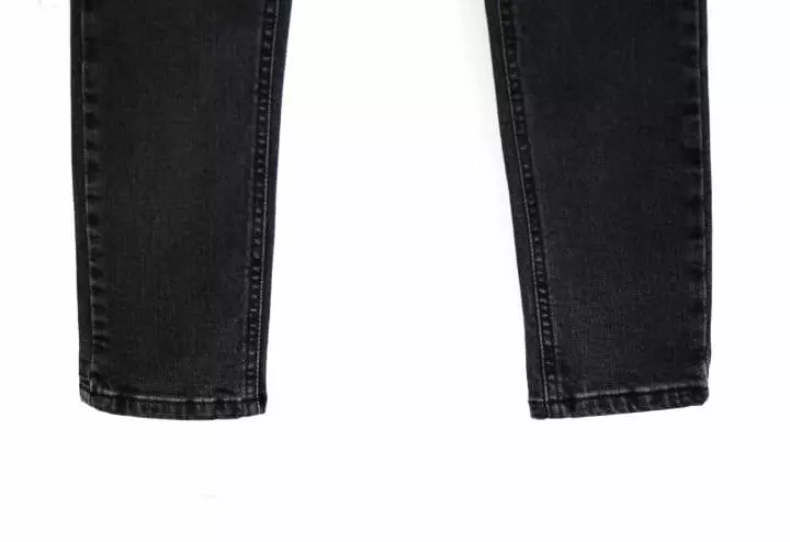 Paper Moon - Korean Women Fashion - #momslook - washed black skinny jeans - 9