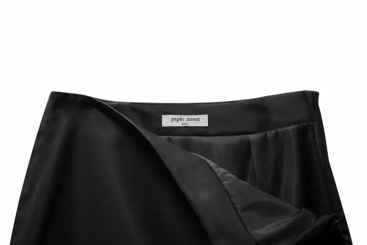 Paper Moon - Korean Women Fashion - #momslook - classic leather mini skirt - 11