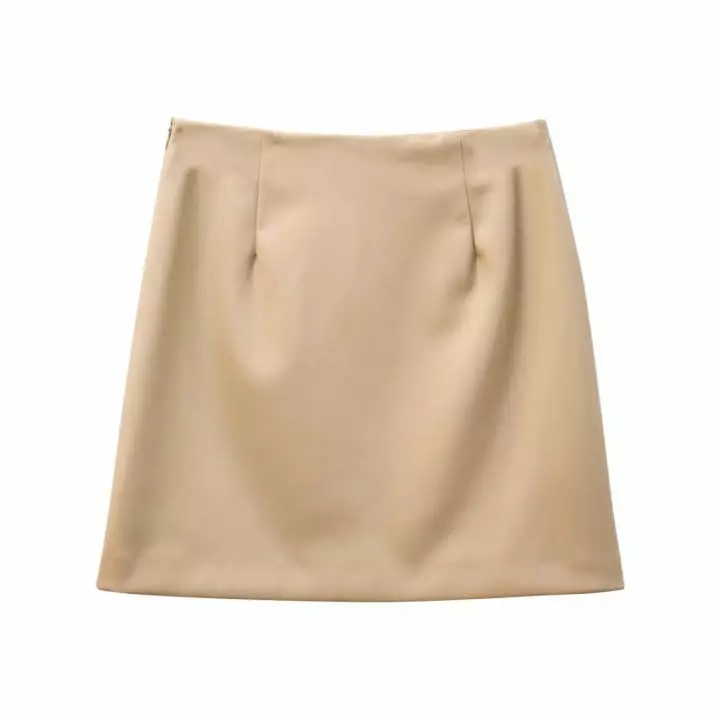 Paper Moon - Korean Women Fashion - #momslook - classic leather mini skirt - 5