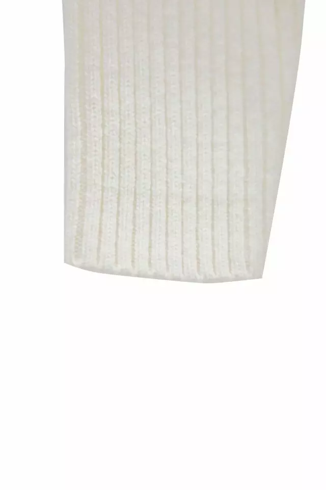 Paper Moon - Korean Women Fashion - #momslook - turtle neck ribbed knit mini dress - 8