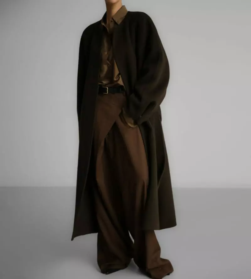 Paper Moon - Korean Women Fashion - #momslook - alpaca double snap sleeved handmade belted coat - 6