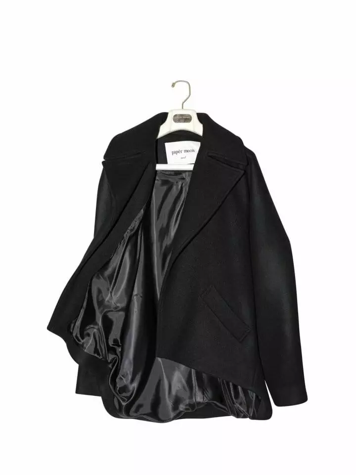 Paper Moon - Korean Women Fashion - #momslook - LUX oversized wool cocoon pea coat ? - 11