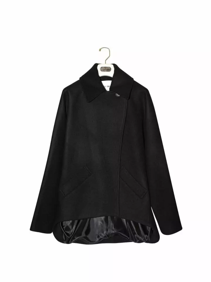 Paper Moon - Korean Women Fashion - #momslook - LUX oversized wool cocoon pea coat ? - 9