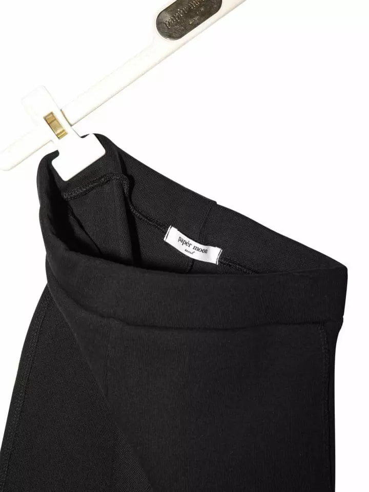 Paper Moon - Korean Women Fashion - #restrostyle - slit detail half leggings pants - 8