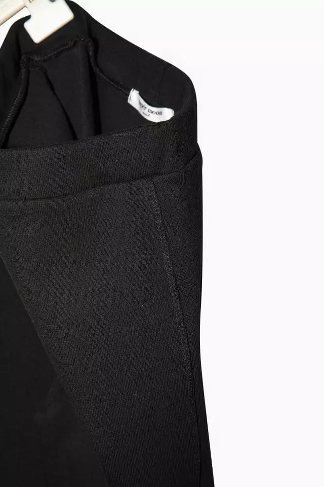 Paper Moon - Korean Women Fashion - #romanticstyle - slit detail half leggings pants - 9