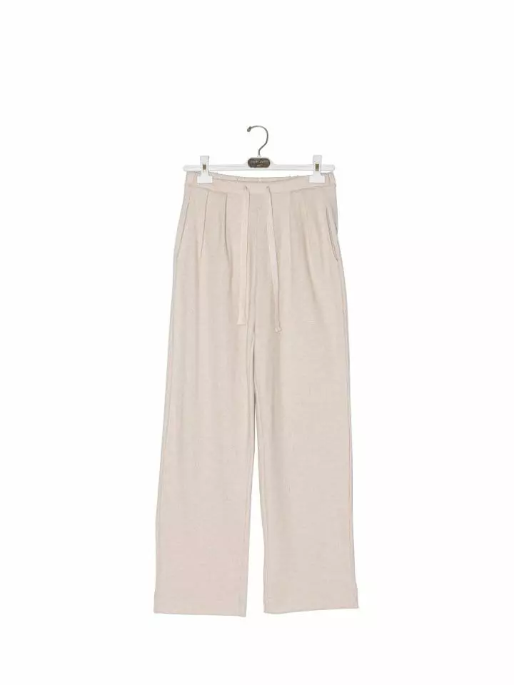 Paper Moon - Korean Women Fashion - #shopsmall - wool two pin ~ tuck detail lounge trousers