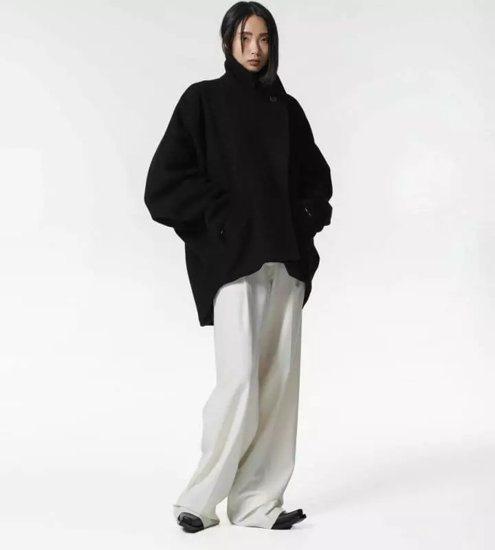 Paper Moon - Korean Women Fashion - #vintageinspired - LUX oversized wool cocoon pea coat ?
