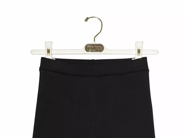 Paper Moon - Korean Women Fashion - #vintagekidsstyle - slit detail half leggings pants - 6
