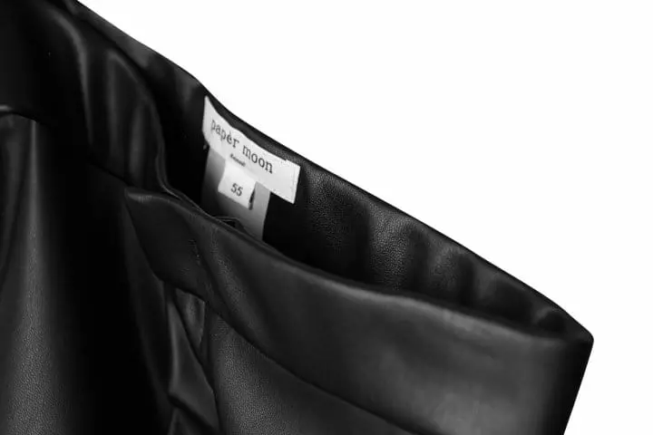 Paper Moon - Korean Women Fashion - #womensfashion - leather cropped flare pants - 11