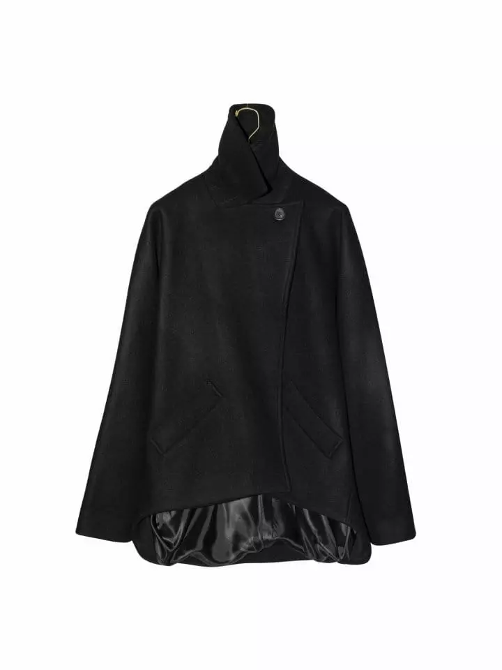 Paper Moon - Korean Women Fashion - #womensfashion - LUX oversized wool cocoon pea coat ? - 10