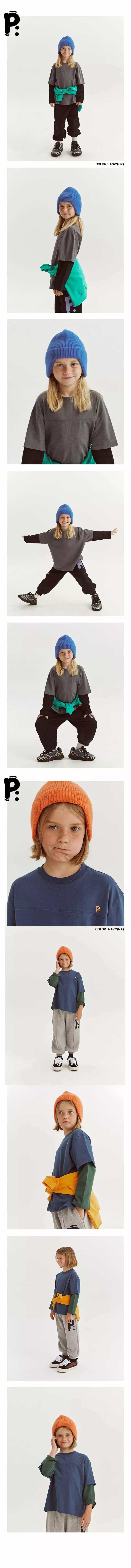 Peach-Cream - Korean Children Fashion - #Kfashion4kids - Rover Tee
