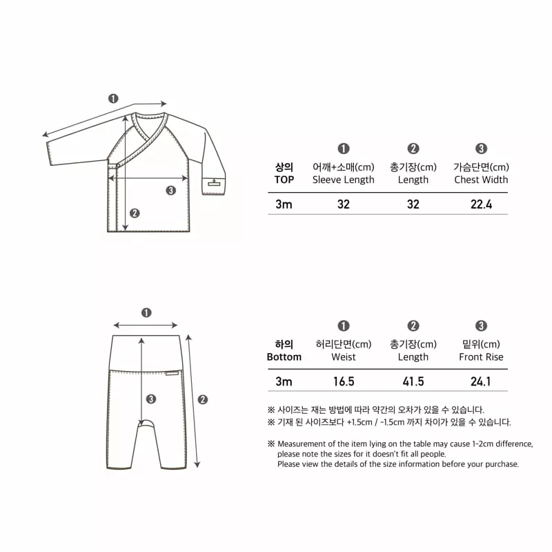 Peekaboo - Korean Baby Fashion - #onlinebabyboutique - Doinggulu Benet Pants Hat Set - 7