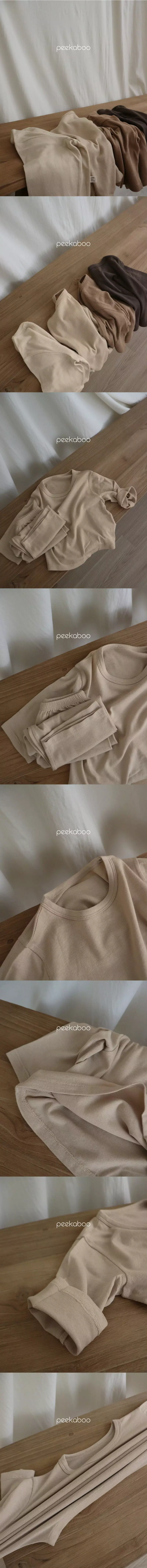 Peekaboo - Korean Children Fashion - #Kfashion4kids - Soft Set - 3