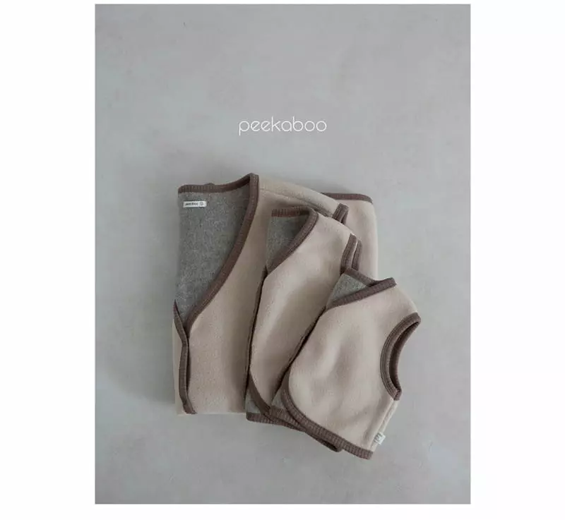 Peekaboo - Korean Women Fashion - #pursuepretty - Rever Vest Mom - 4
