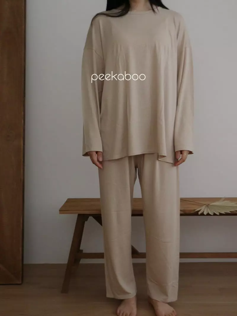 Peekaboo - Korean Women Fashion - #thatsdarling - Soft Set Mom