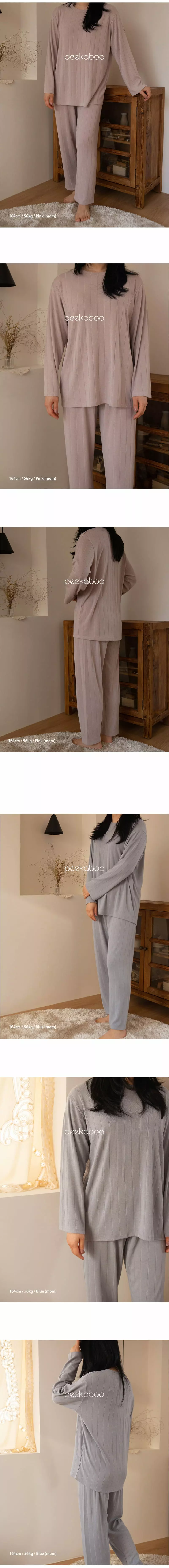 Peekaboo - Korean Women Fashion - #momslook - Smooth Set Mom - 4