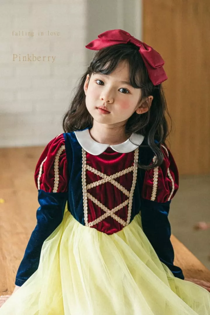 Pink Berry - Korean Children Fashion - #childofig - Snow White One-piece - 2