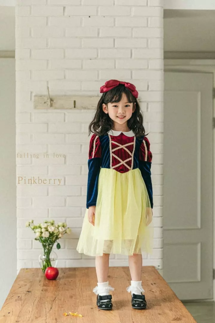 Pink Berry - Korean Children Fashion - #childrensboutique - Snow White One-piece - 4