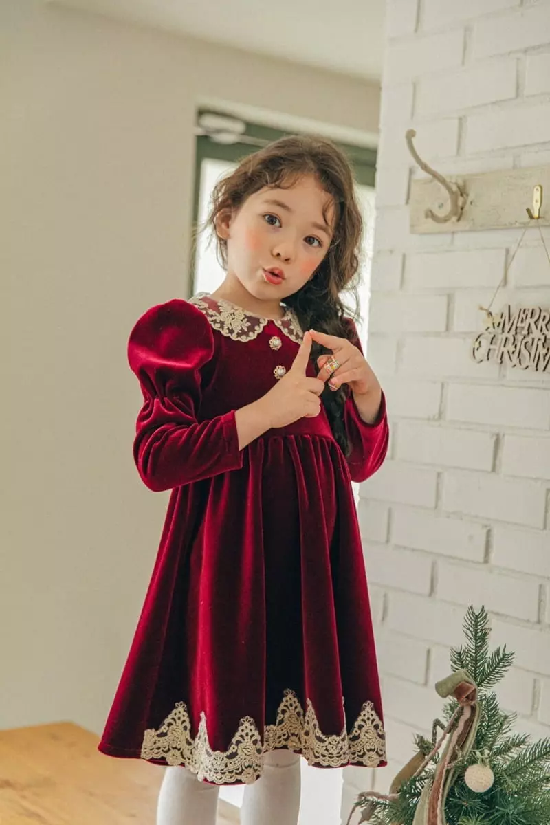 Pink Berry - Korean Children Fashion - #magicofchildhood - Sant One-piece - 5