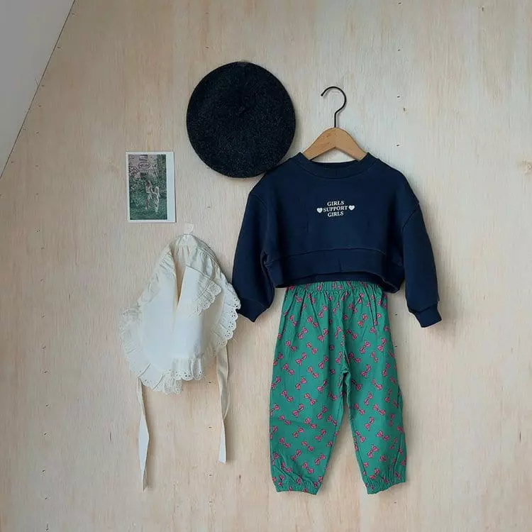 Popochichi - Korean Children Fashion - #Kfashion4kids - Mint Pants - 2