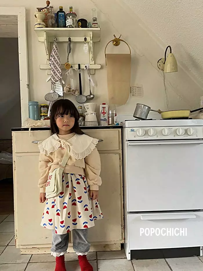 Popochichi - Korean Children Fashion - #discoveringself - Tulip One-piece