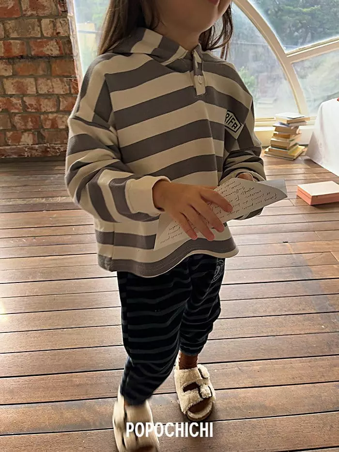 Popochichi - Korean Children Fashion - #kidsshorts - Crop Hoody 