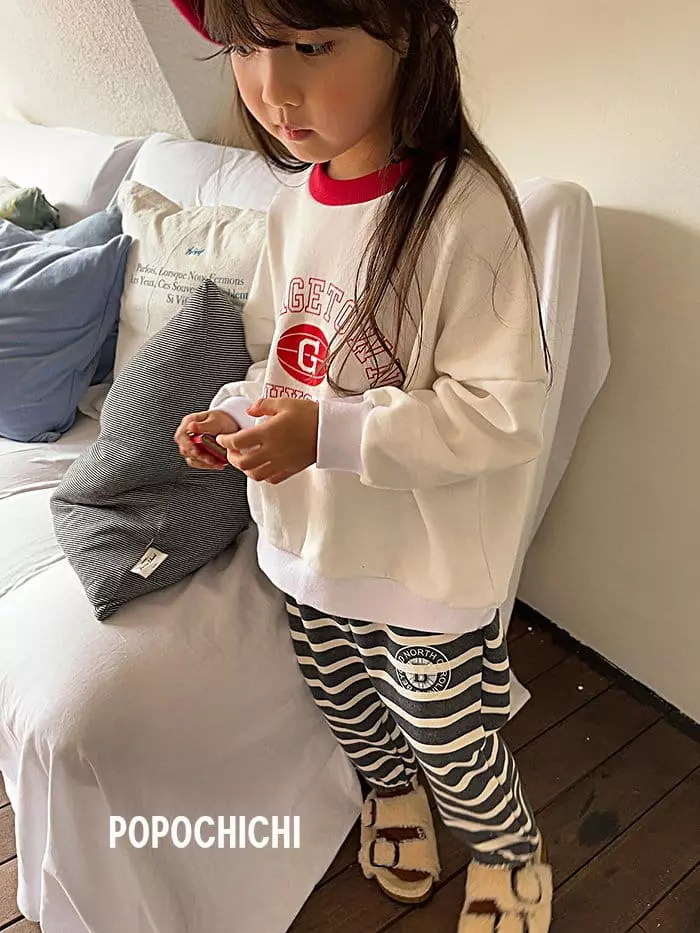 Popochichi - Korean Children Fashion - #kidsstore - Color Sweatshirt