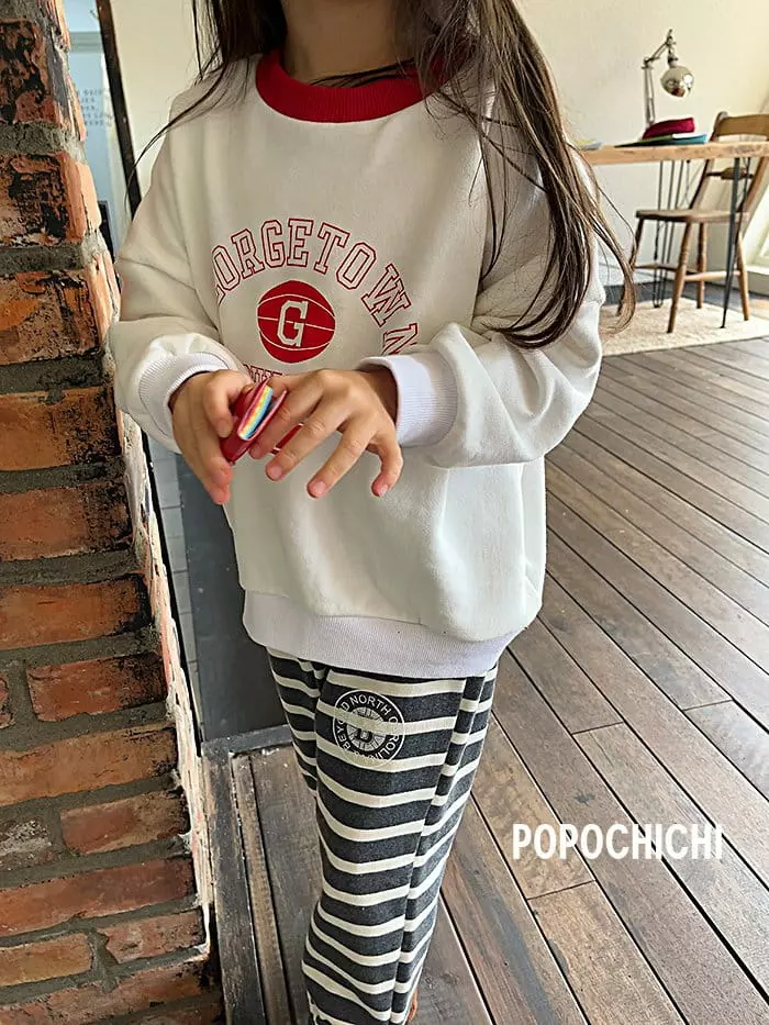 Popochichi - Korean Children Fashion - #Kfashion4kids - Color Sweatshirt - 4