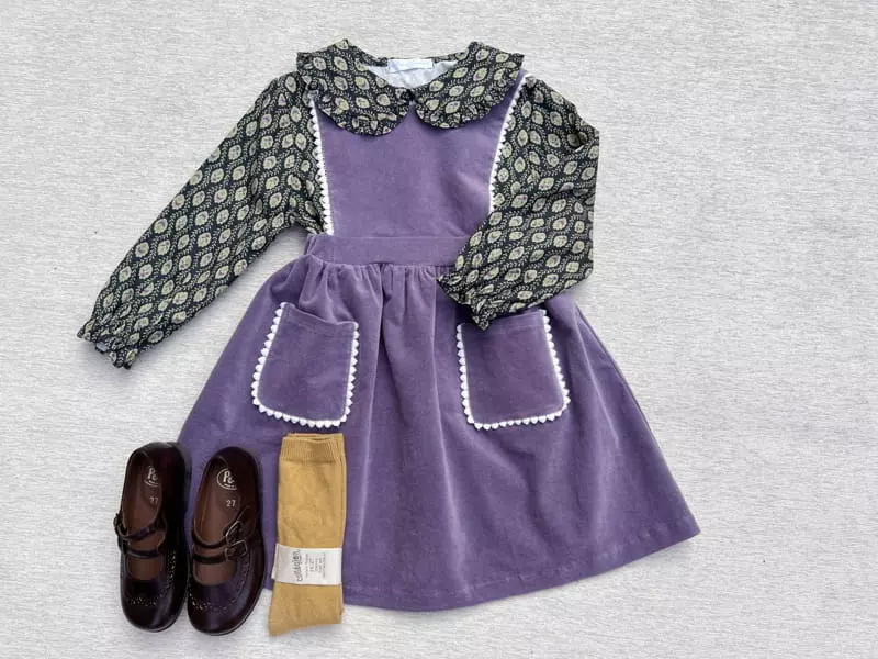 Pourenfant - Korean Children Fashion - #discoveringself - Lorene One-piece - 7