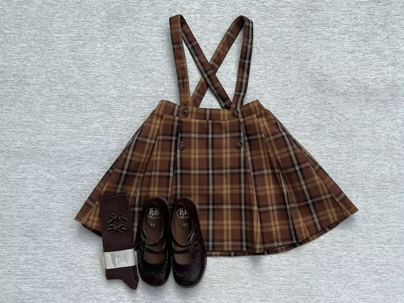 Pourenfant - Korean Children Fashion - #fashionkids - Lena Wrinkle Skirt - 5