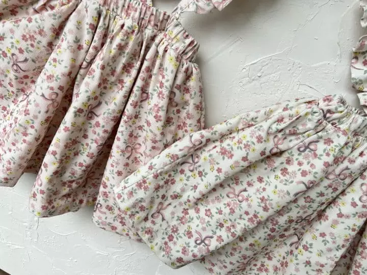 Pourenfant - Korean Children Fashion - #fashionkids - Ribbon Frill Skirt - 3