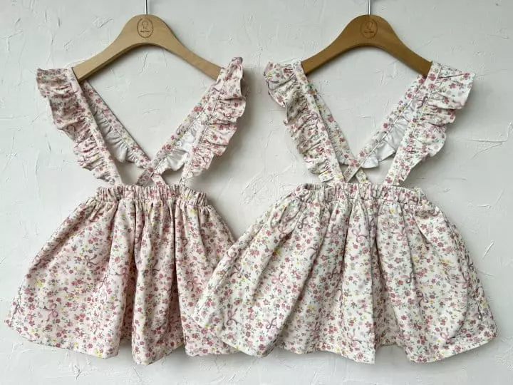 Pourenfant - Korean Children Fashion - #fashionkids - Ribbon Frill Skirt - 4